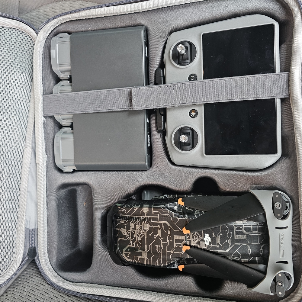 DJI Gray Drone and Controller Set